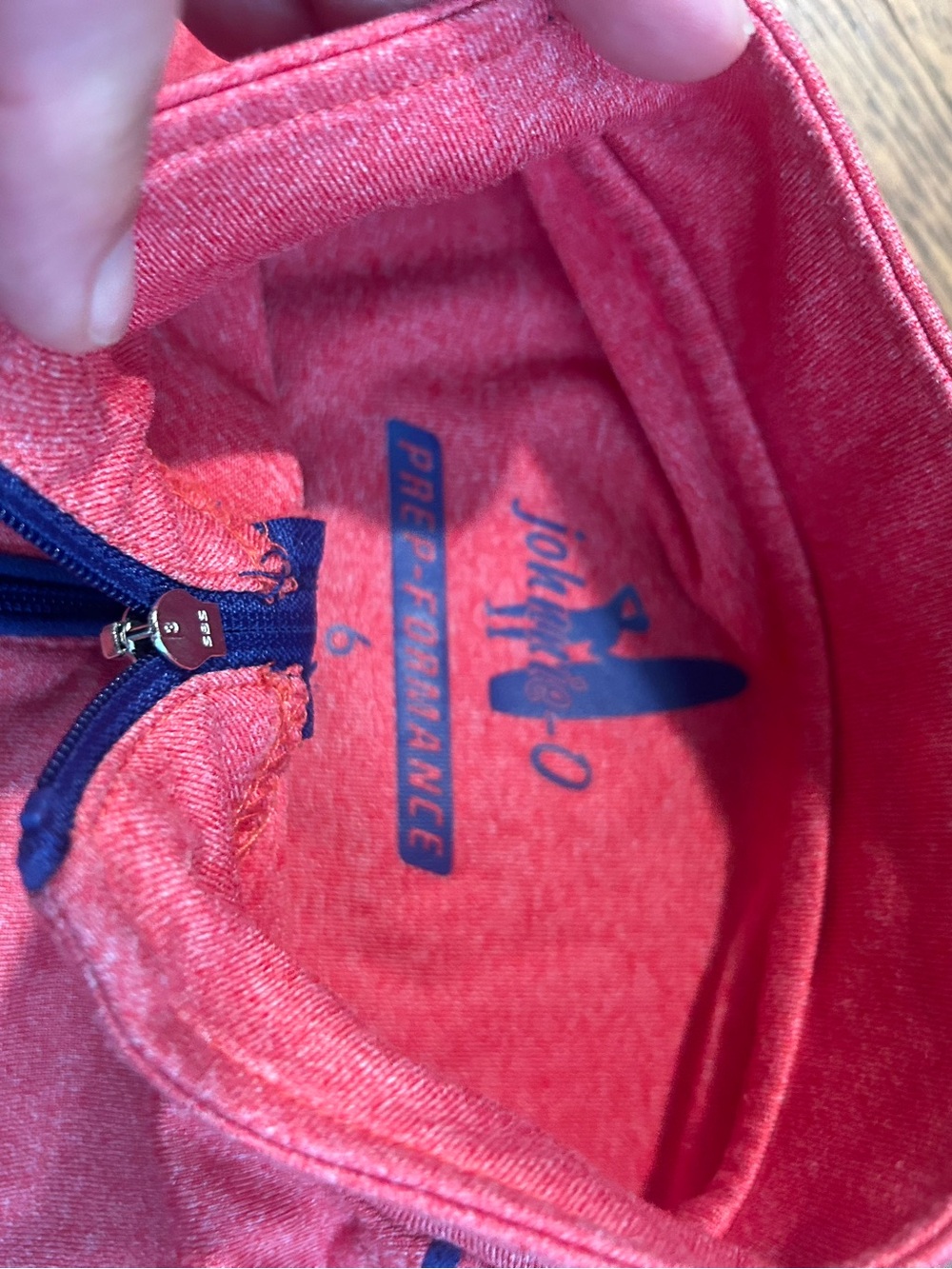 Johnnie O Boys Performance Quarter Zip sz6 - Picture 3 of 5